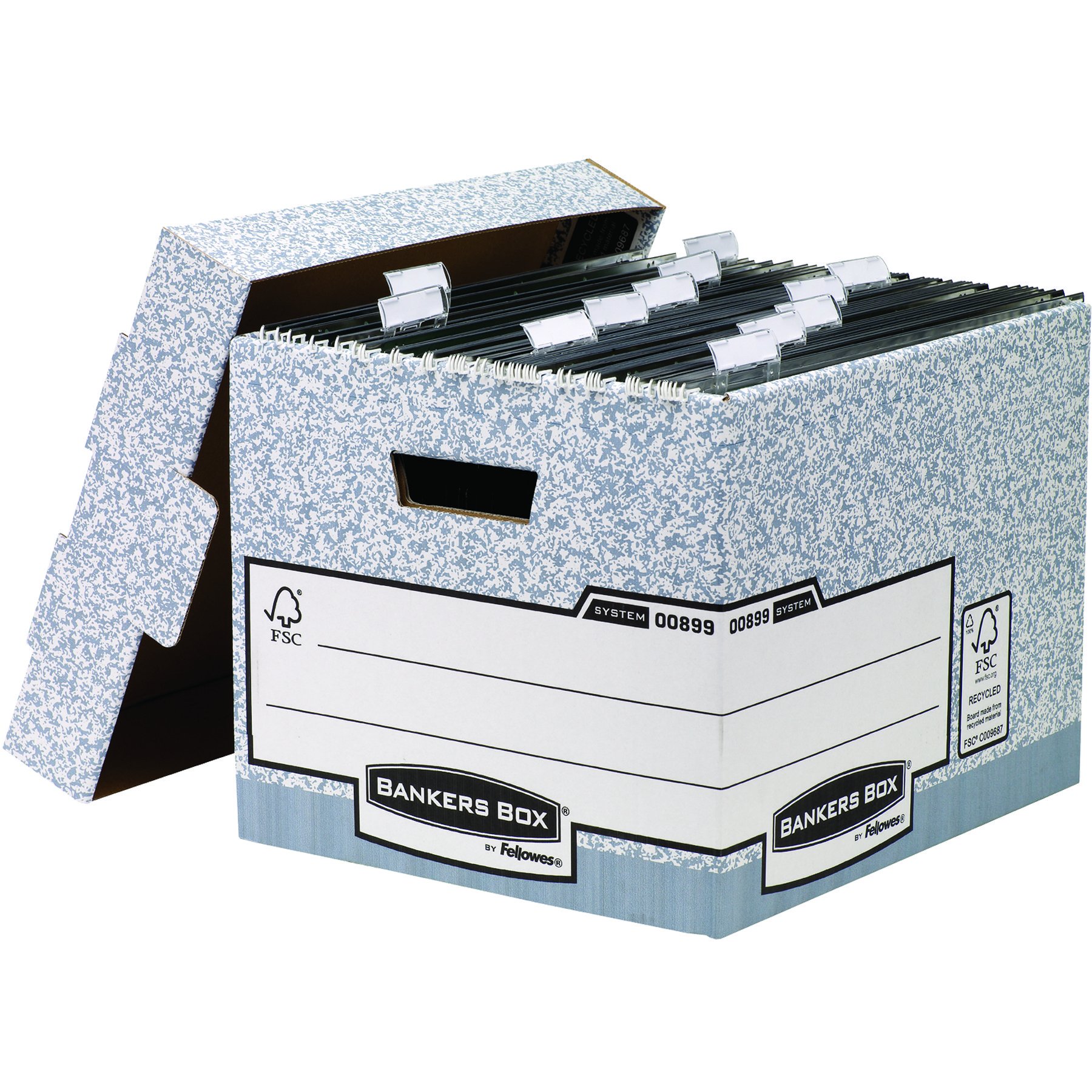 fellowes-banker-box-system-0089901-caisses-charge-lourde-par-10-gris image 4