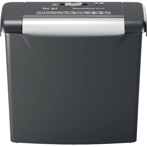 rexel-momentum-s206-destructeur-coupe-droite-6-feuilles-9-l-noir image 5
