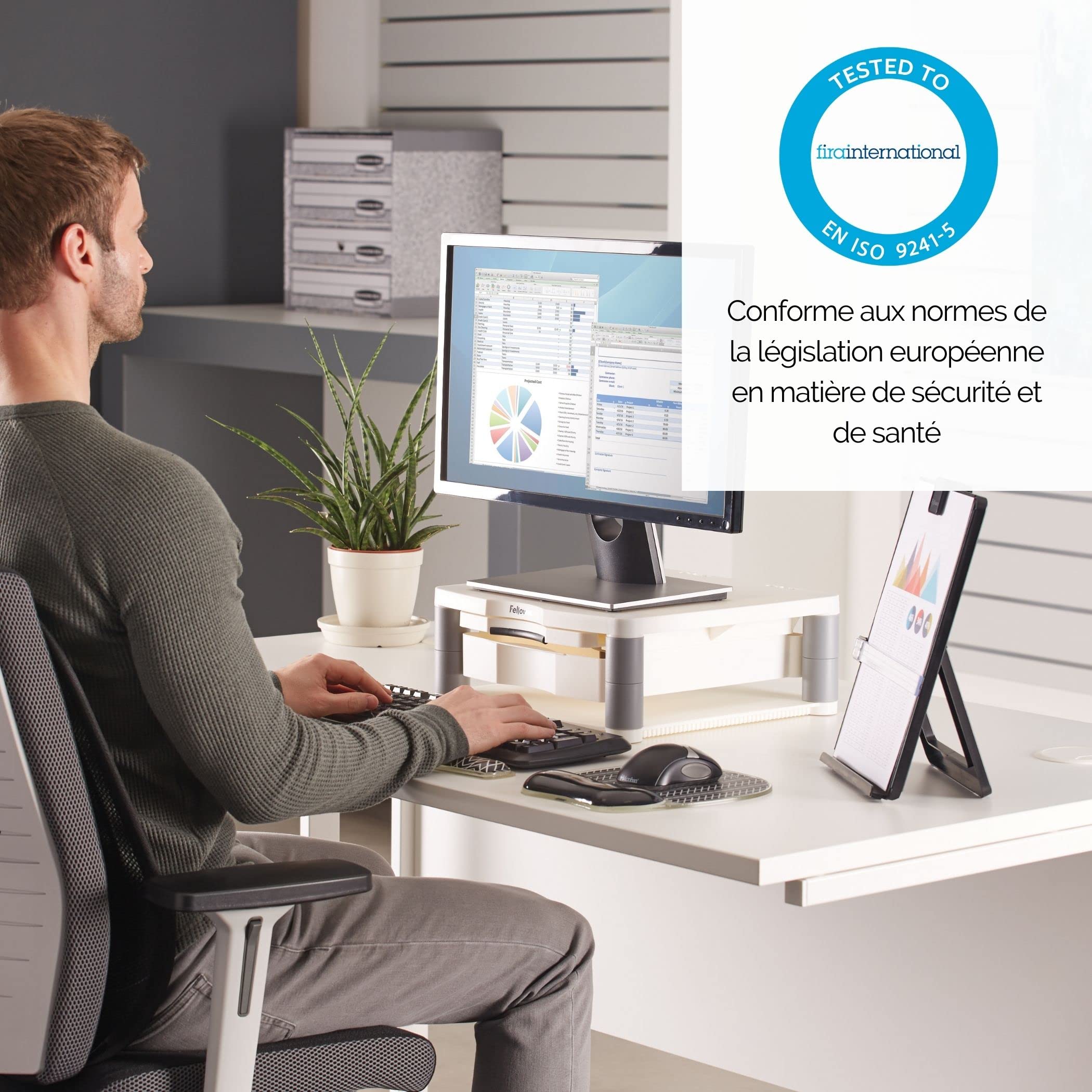 fellowes-91713-support-moniteur-ergonomique-premium-plus-gris-clair-21-r-glable image 8