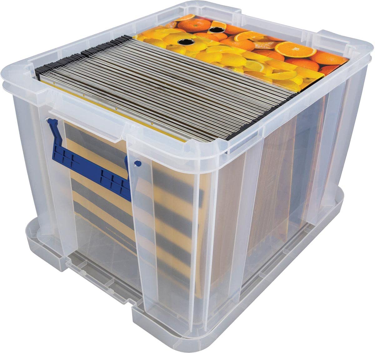 bankers-box-prostore-lot-de-3-bo-tes-de-rangement-36-l-transparentes image 2