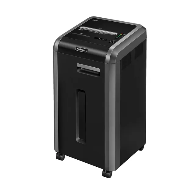 fellowes-powershred-225ci-destructeur-bureau-coupe-crois-e-20-feuilles-p-4-noir- image 1