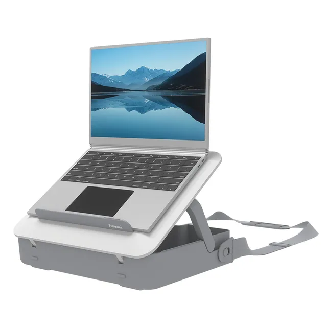 fellowes-breyta-bo-te-de-rangement-ergonomique-2-en-1-support-pc-blanc image 1