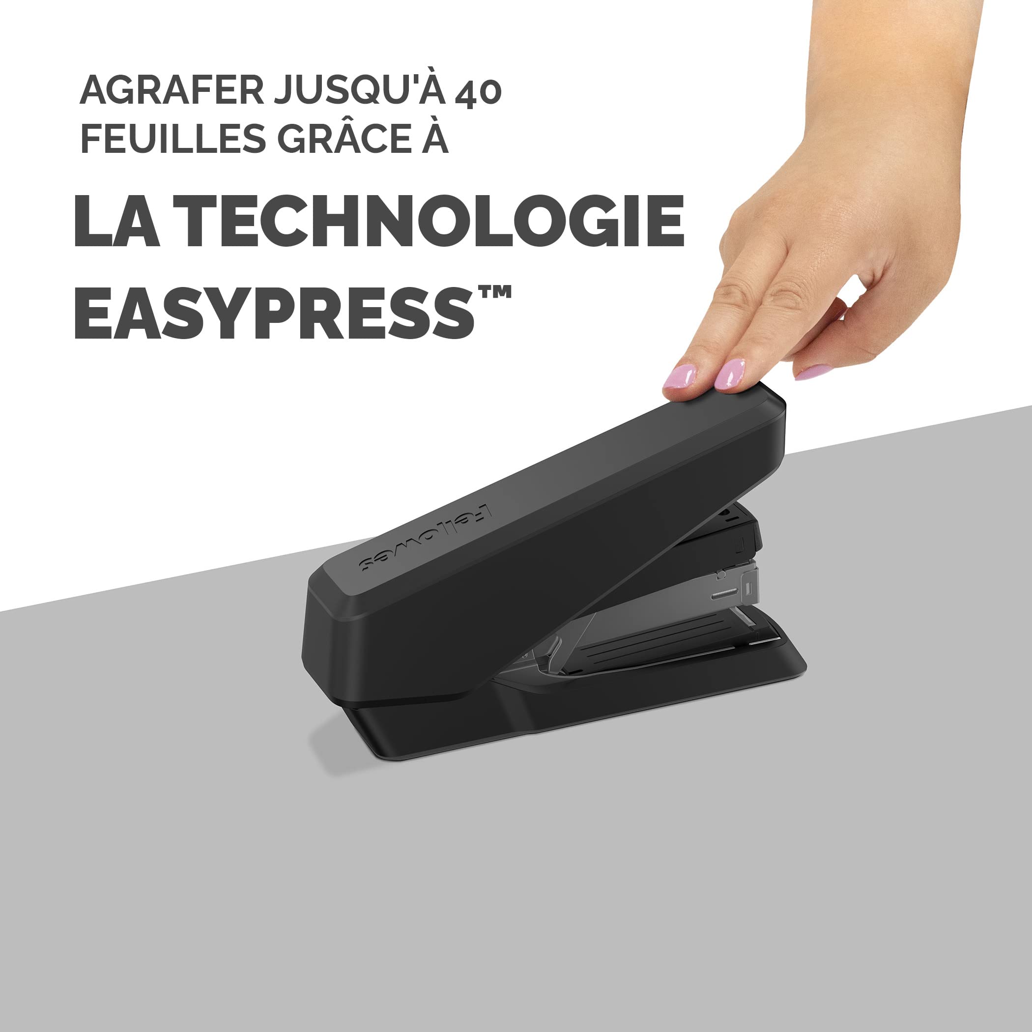 fellowes-easypress-lx870-agrafeuse-manuelle-40-feuilles-noir image 4