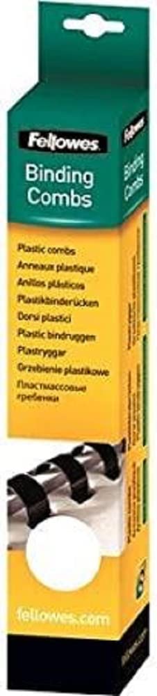 fellowes-anneaux-plastiques-10-mm-noir-pour-dossier-41-55-pages-pack-de-25 image 3