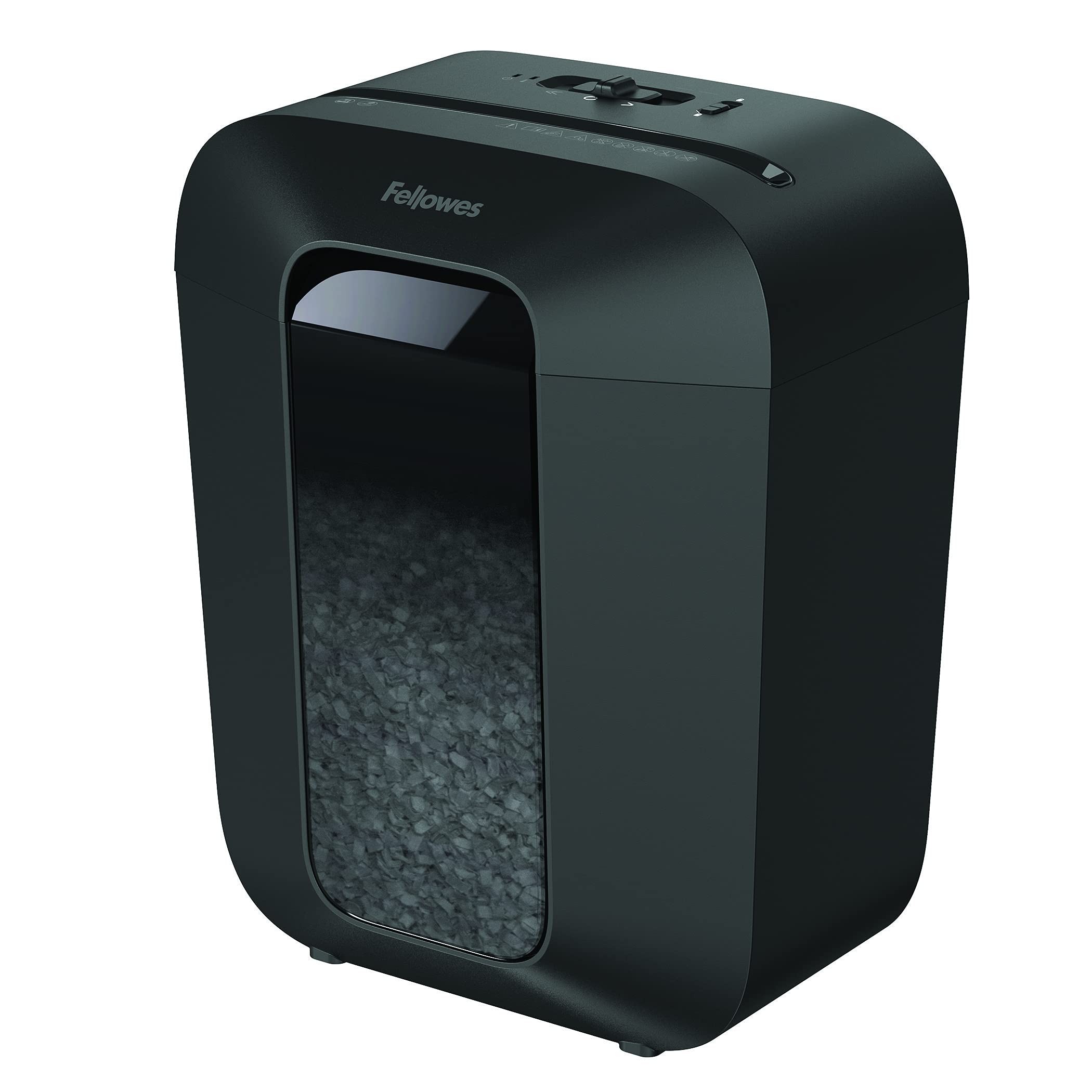 fellowes-lx41-destructeur-de-documents-coupe-crois-e-p-4-8-feuilles-17l-noir-430 image 1