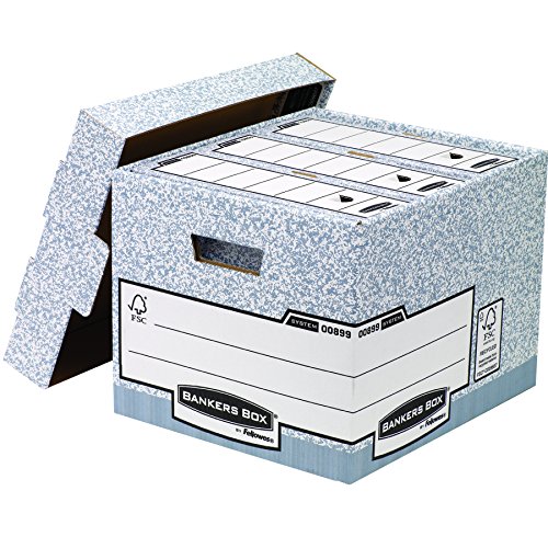 fellowes-banker-box-system-0089901-caisses-charge-lourde-par-10-gris image 6