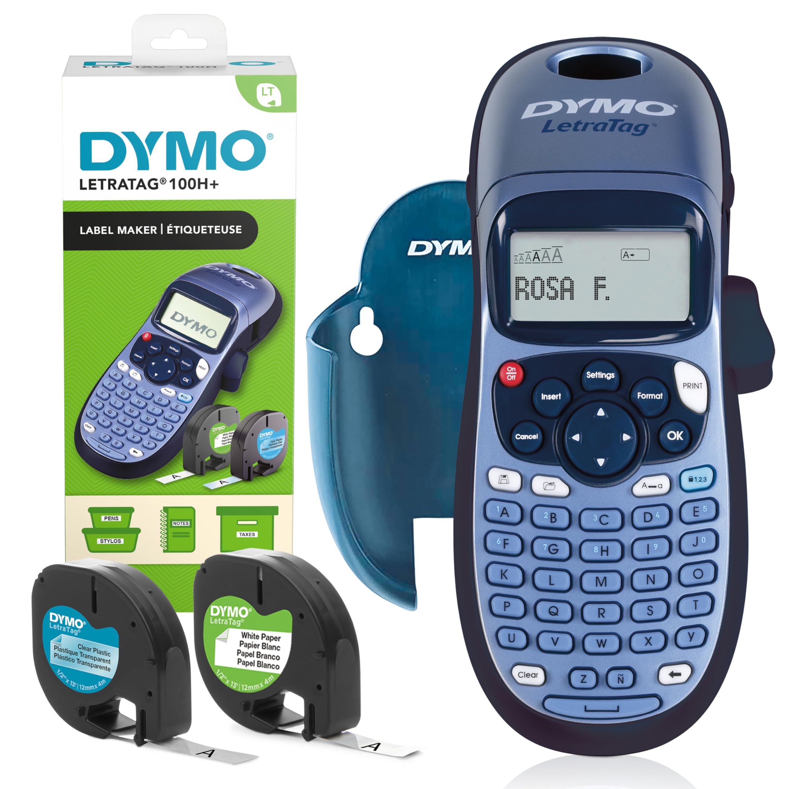 dymo-letratag-lt-100h-tiqueteuse-portable-bleue-3-rubans-12-mm image 8