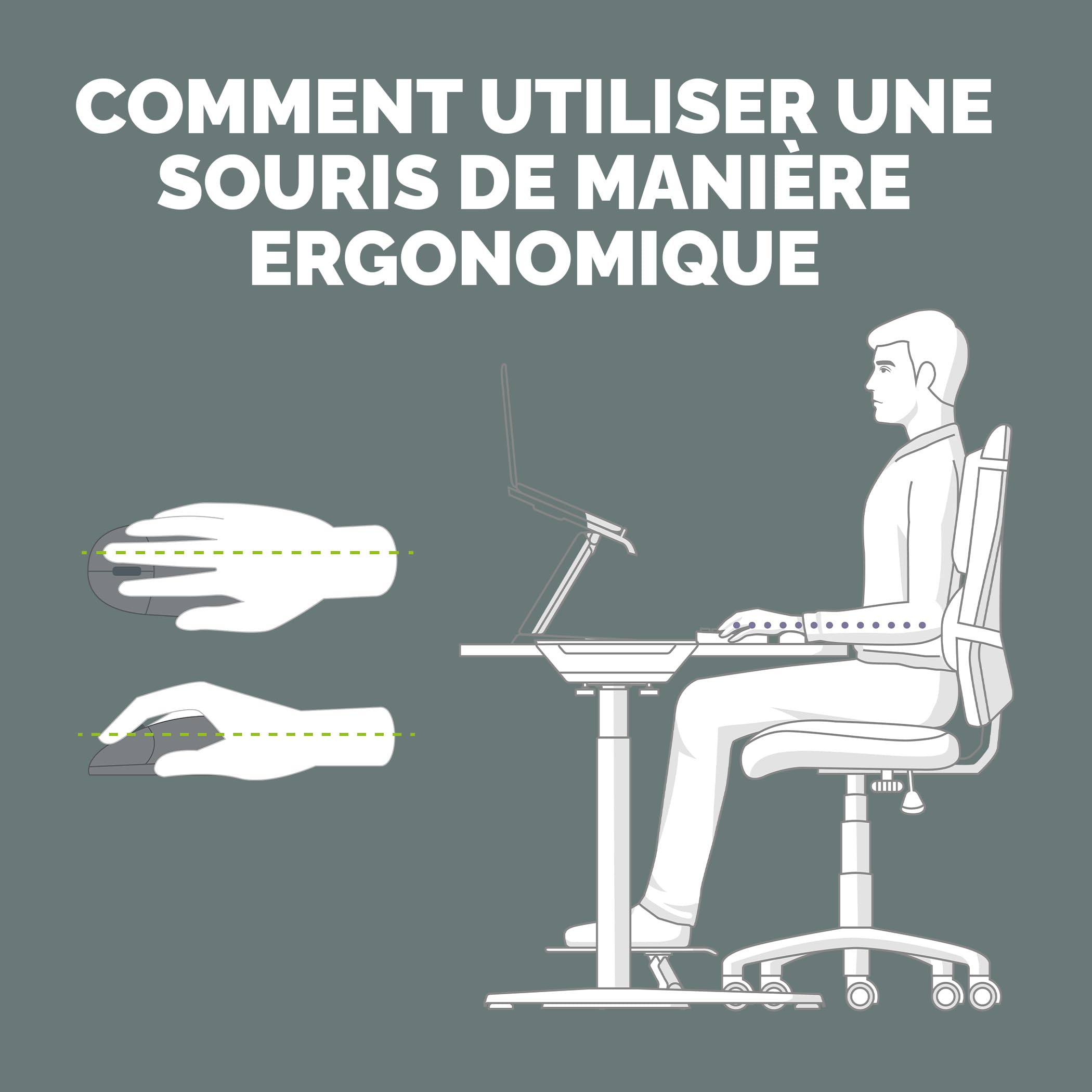 fellowes-everyday-tapis-de-souris-ergonomique-avec-repose-poignet-bleu image 6