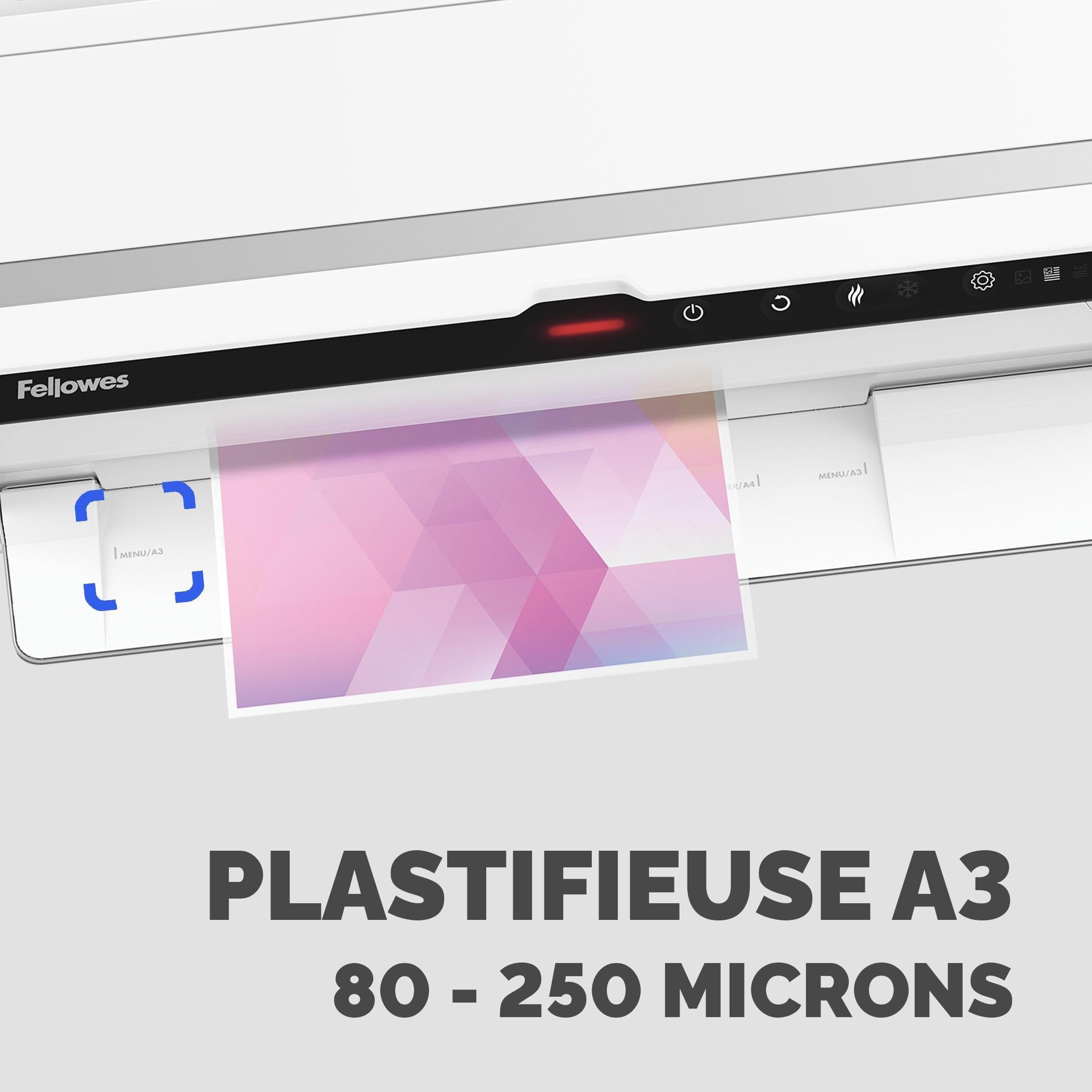 fellowes-venus-a3-5746701-plastifieuse-chaud-80-250-microns-blanche image 4