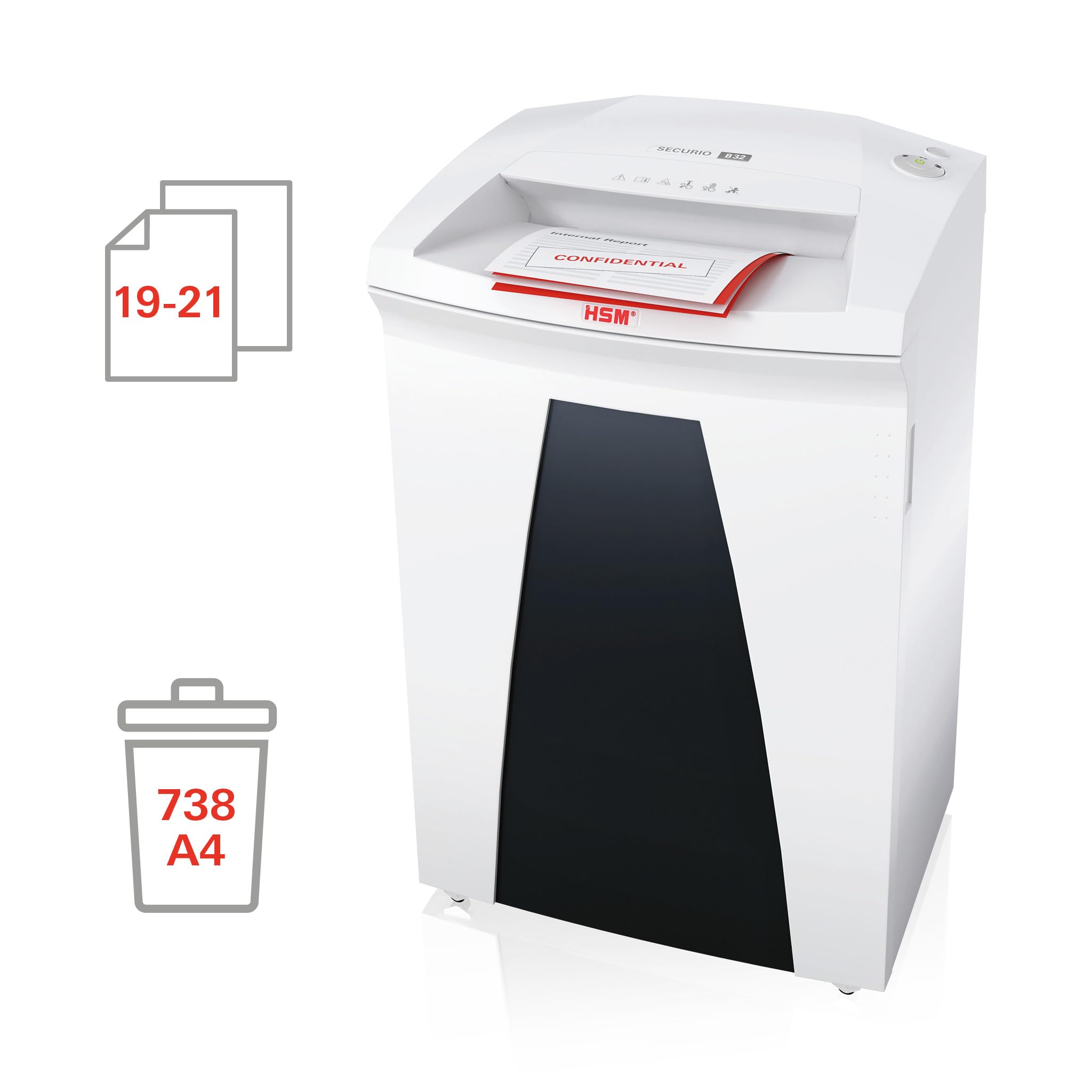 hsm-securio-b32-destructeur-de-documents-p-2-19-21-feuilles-coupe-bandes-3-9-mm- image 3