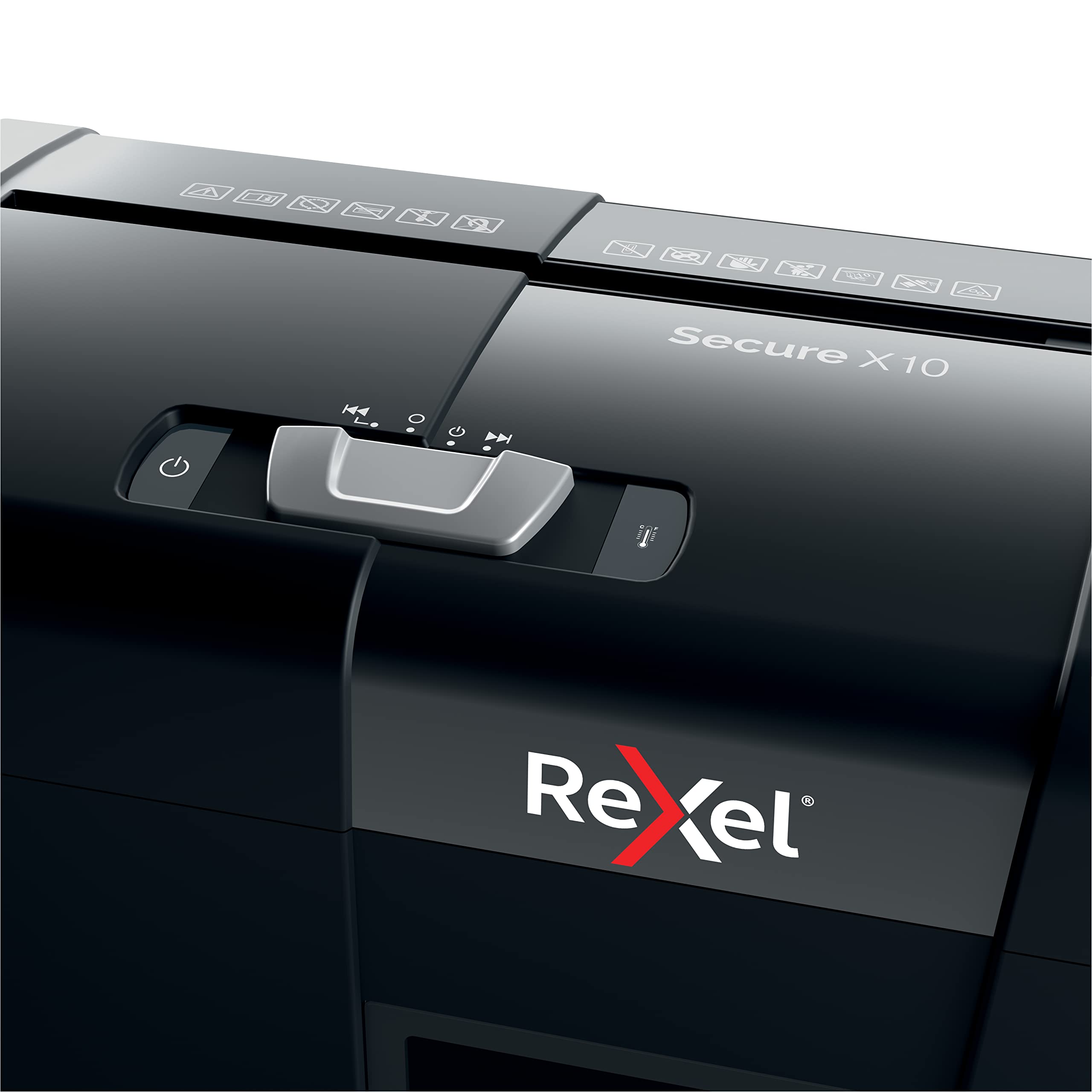 rexel-secure-x10-destructeur-coupe-crois-e-p4-10-feuilles-18l image 6