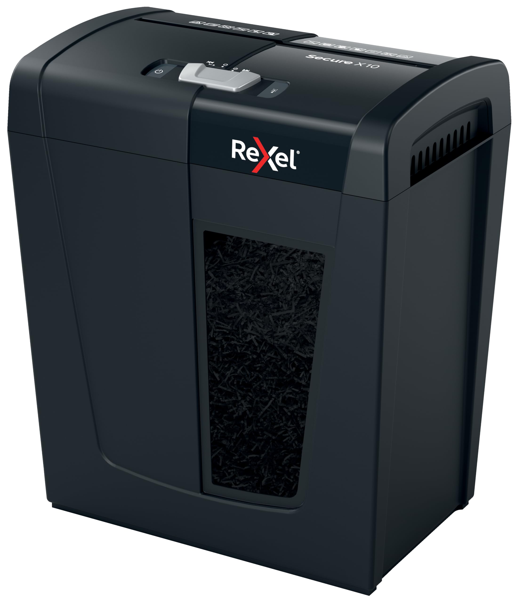 rexel-secure-x10-destructeur-coupe-crois-e-p4-10-feuilles-18l image 4