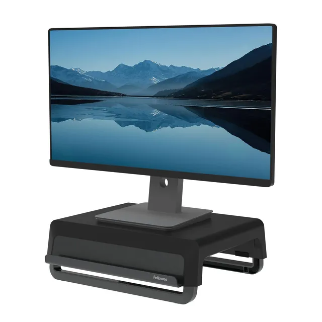 fellowes-breyta-support-moniteur-bureau-3-hauteurs-15-kg-noir image 1