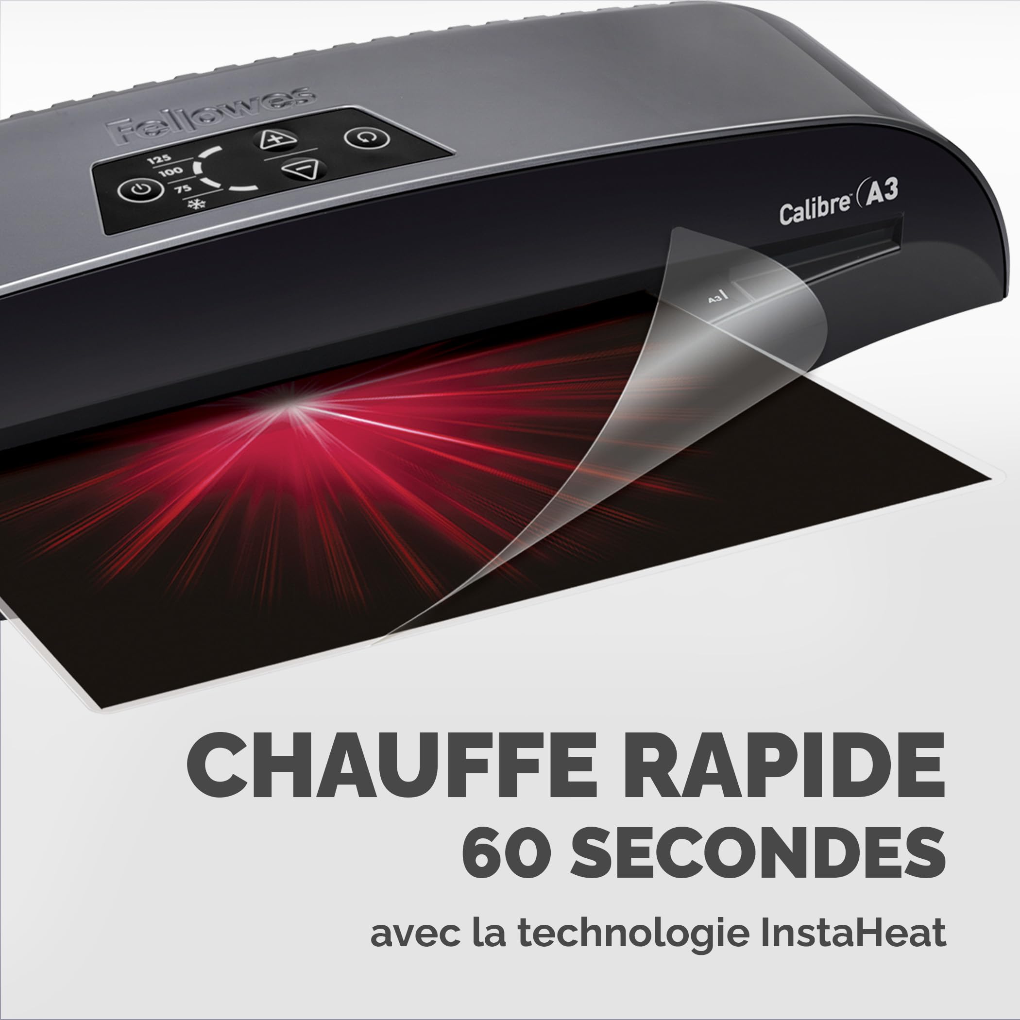 fellowes-5740201-plastifieuse-calibre-a3-80-125-microns-avec-10-pochettes image 2