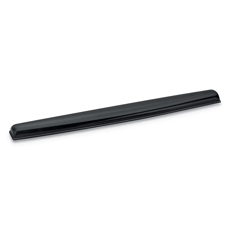 fellowes-9112201-repose-poignets-clavier-crystal-gel-ergonomique-noir-transparen image 1