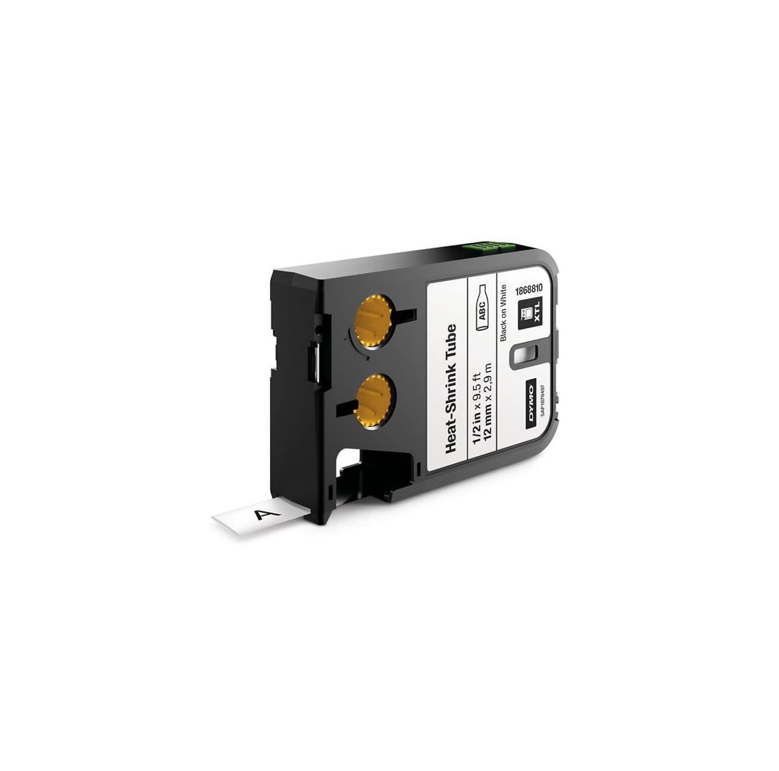 dymo-xtl-cassette-gaine-thermor-tractable-12-mm-x-2-7-m-noir-sur-blanc image 3