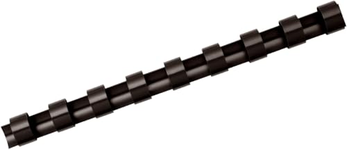 fellowes-anneaux-plastiques-14-mm-noir-pack-de-25-pour-81-100-pages image 2