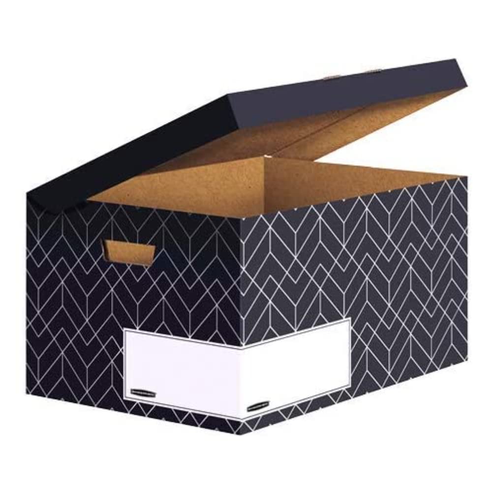 bankers-box-d-co-caisse-d-archives-a4-bleu-ardoise-lot-de-5 image 5