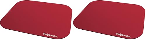 fellowes-58022-tapis-de-souris-basique-rouge-base-antid-rapante-en-mousse-surfac image 8
