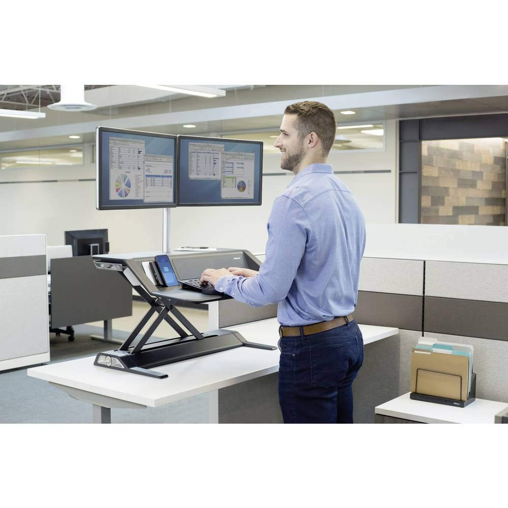 fellowes-lotus-dx-poste-de-travail-assis-debout-double-cran-noir image 5