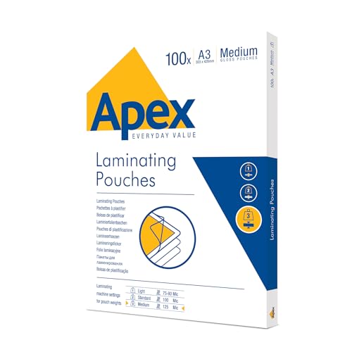 fellowes-apex-pochettes-de-plastification-a3-finition-brillante-100-feuilles-80- image 6