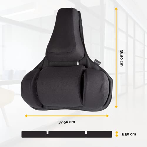 fellowes-professional-series-support-dorsal-premium-m-moire-de-forme-noir image 6