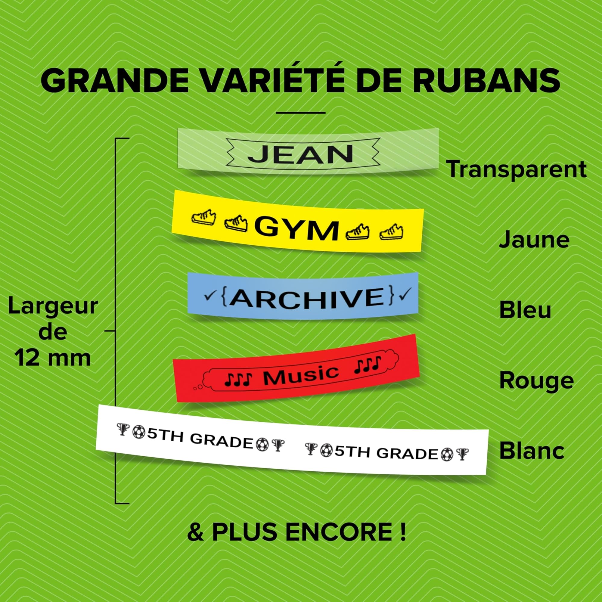 dymo-letratag-lt-100h-tiqueteuse-portable-bleue-3-rubans-12-mm image 3
