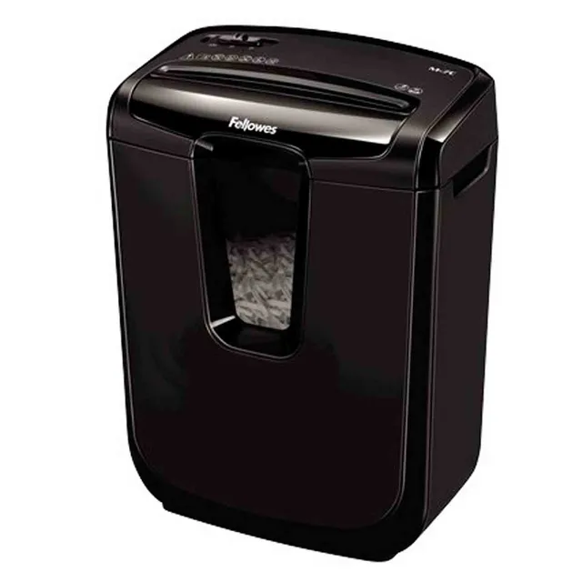 fellowes-m-7c-destructeur-de-documents-coupe-crois-e-7-feuilles-14l-noir image 1