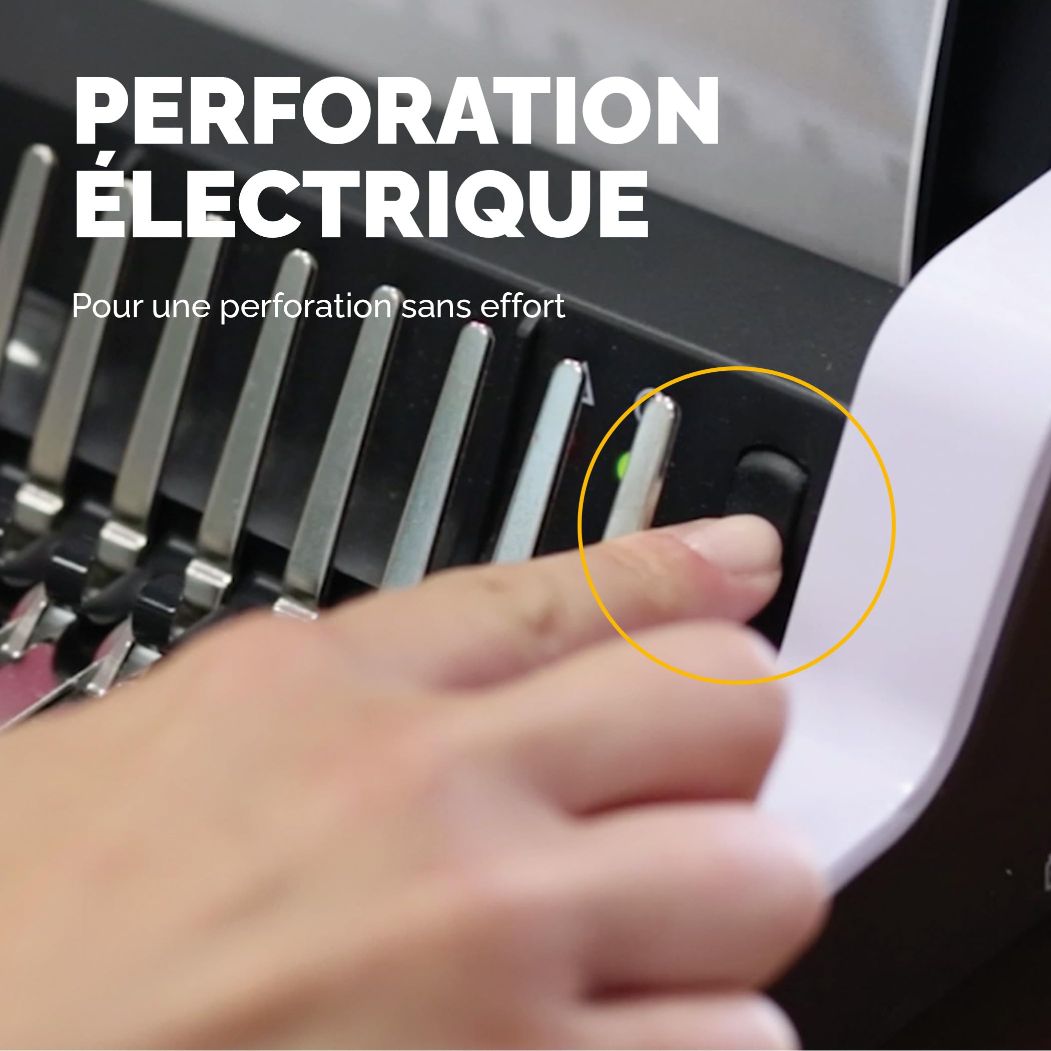 fellowes-pulsar-e-machine-relier-lectrique-anneaux-m-talliques-300-feuilles-blan image 5