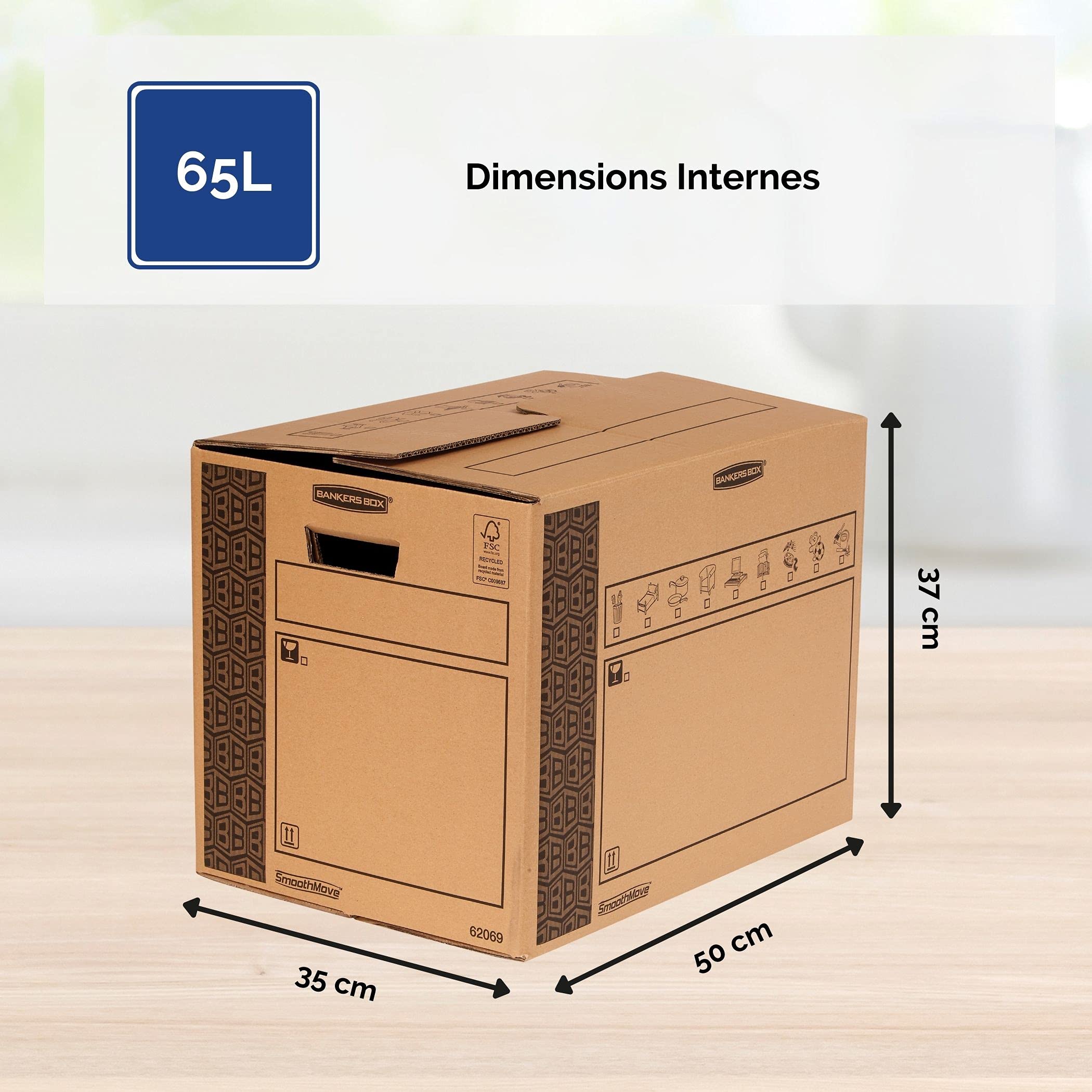fellowes-cargo-box-caisses-carton-charge-lourde-35-x-37-x-50-cm-lot-de-10 image 3