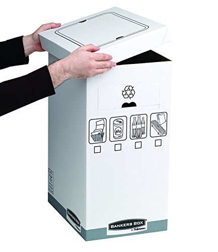 fellowes-bankers-box-bacs-de-recyclage-carton-fsc-blanc-gris-lot-de-5 image 8