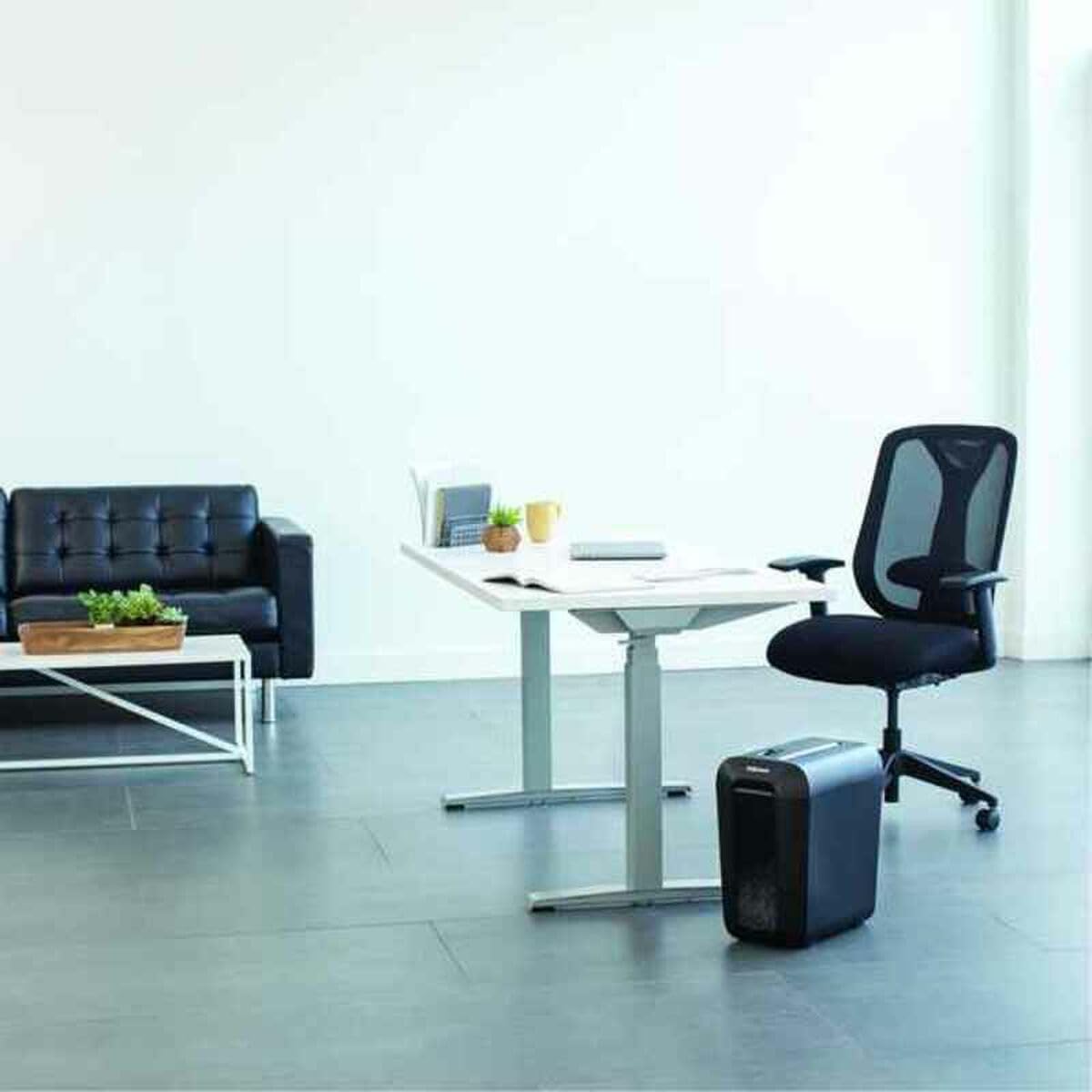 fellowes-lx65-destructeur-de-documents-coupe-crois-e-10-feuilles-22l-noir image 2