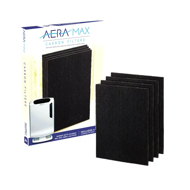 fellowes-pack-de-4-filtres-carbone-pour-purificateur-d-air-dx55 image 1