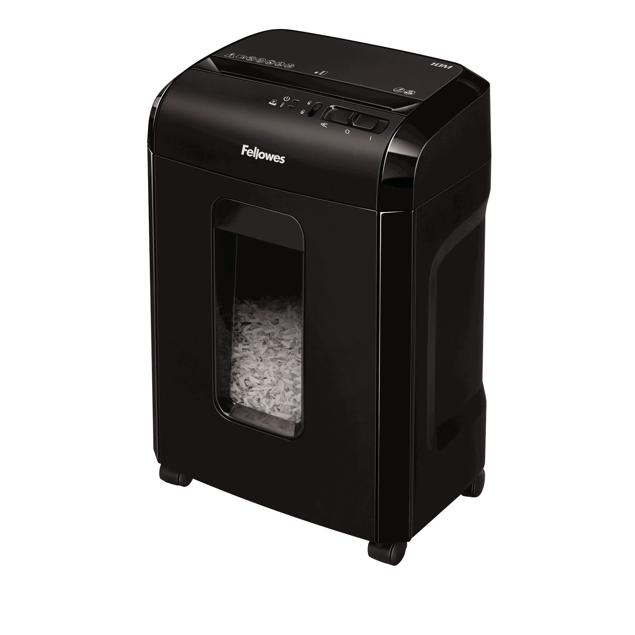 fellowes-lx65-destructeur-de-documents-coupe-crois-e-10-feuilles-22l-noir image 5