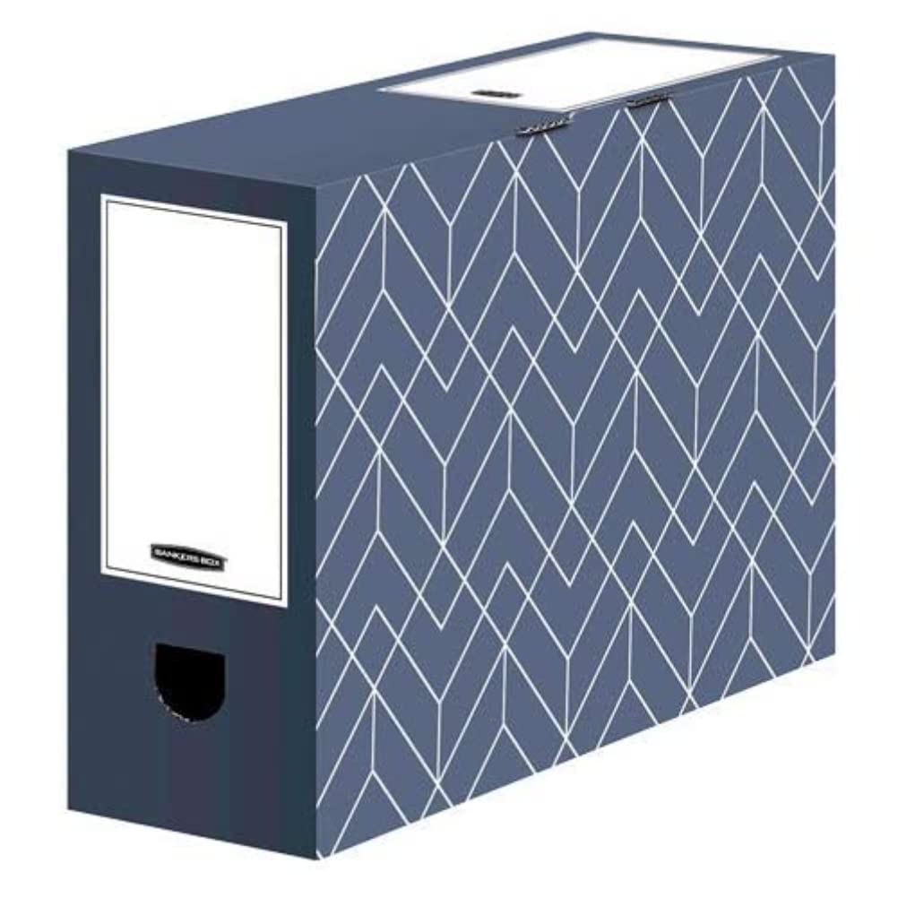 bankers-box-d-co-caisse-d-archives-a4-bleu-ardoise-lot-de-5 image 8