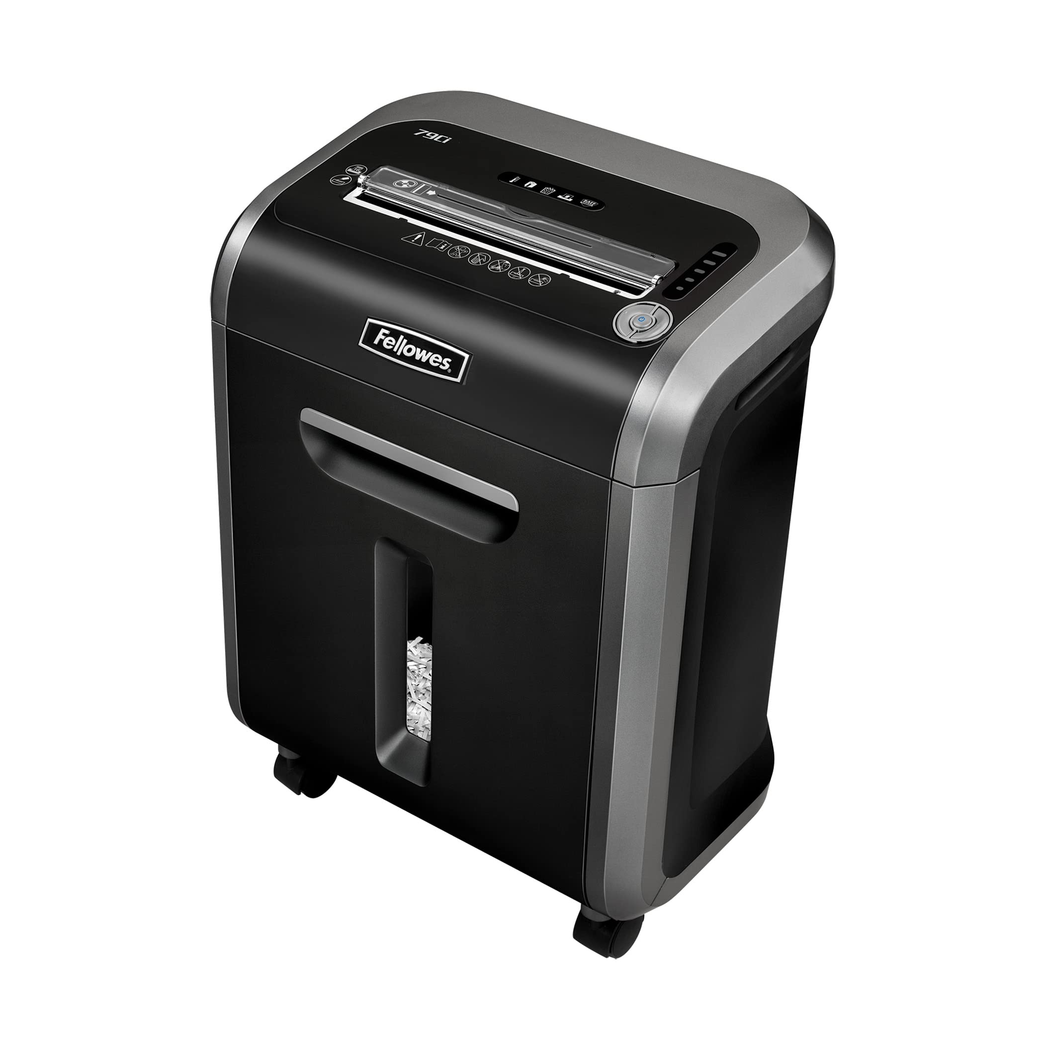 fellowes-powershred-79ci-destructeur-coupe-crois-e-p-4-16-feuilles-23l-noir image 1