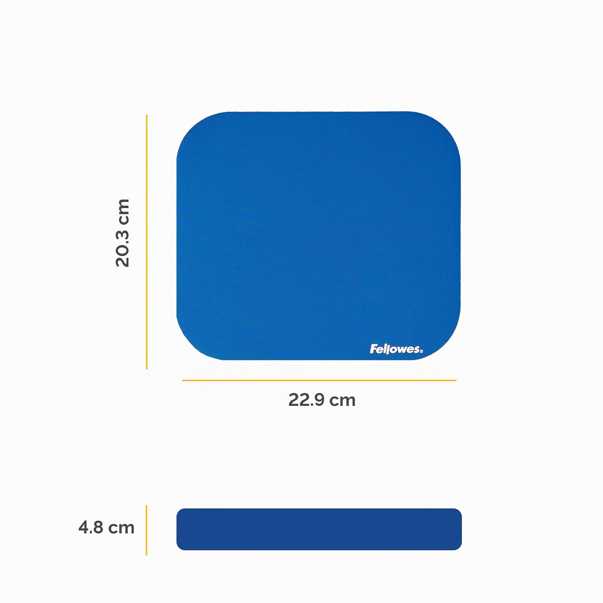 fellowes-tapis-de-souris-bleu-22-9-x-20-3-cm image 3