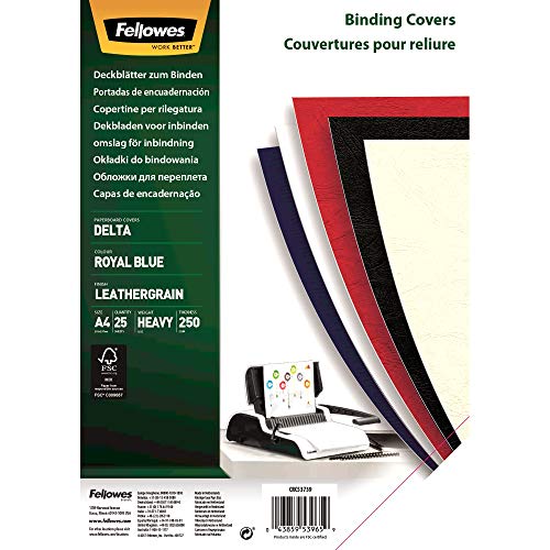fellowes-couverture-pour-reliure-a4-grain-cuir-250-g-m-pack-de-25-bleu-royal image 7