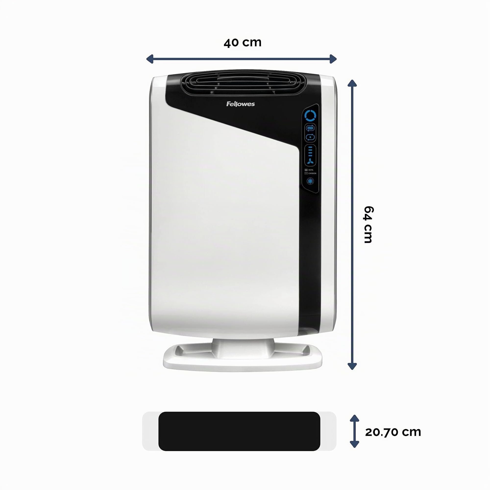 fellowes-aeramax-dx95-purificateur-d-air-hepa-28-m image 2