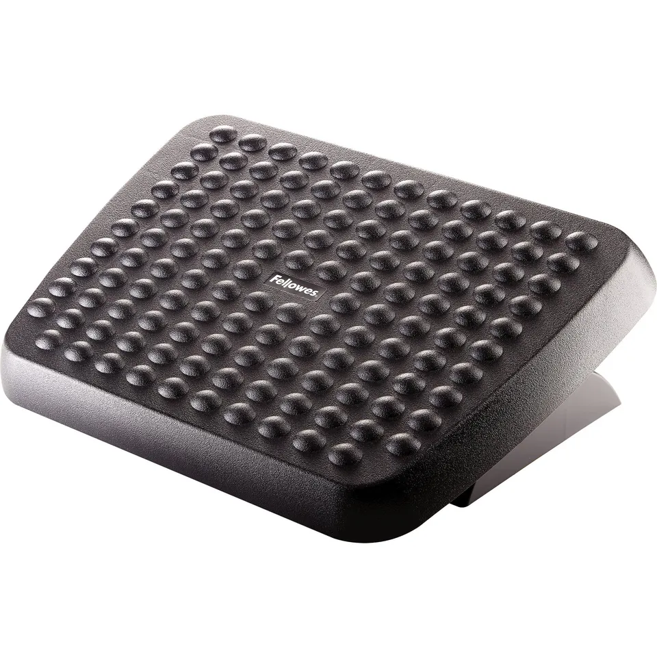 fellowes-repose-pieds-standard-2-inclinaisons-surface-massante-noir image 1