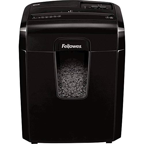 fellowes-powershred-8mc-destructeur-micro-coupe-8-feuilles-14l-noir image 5