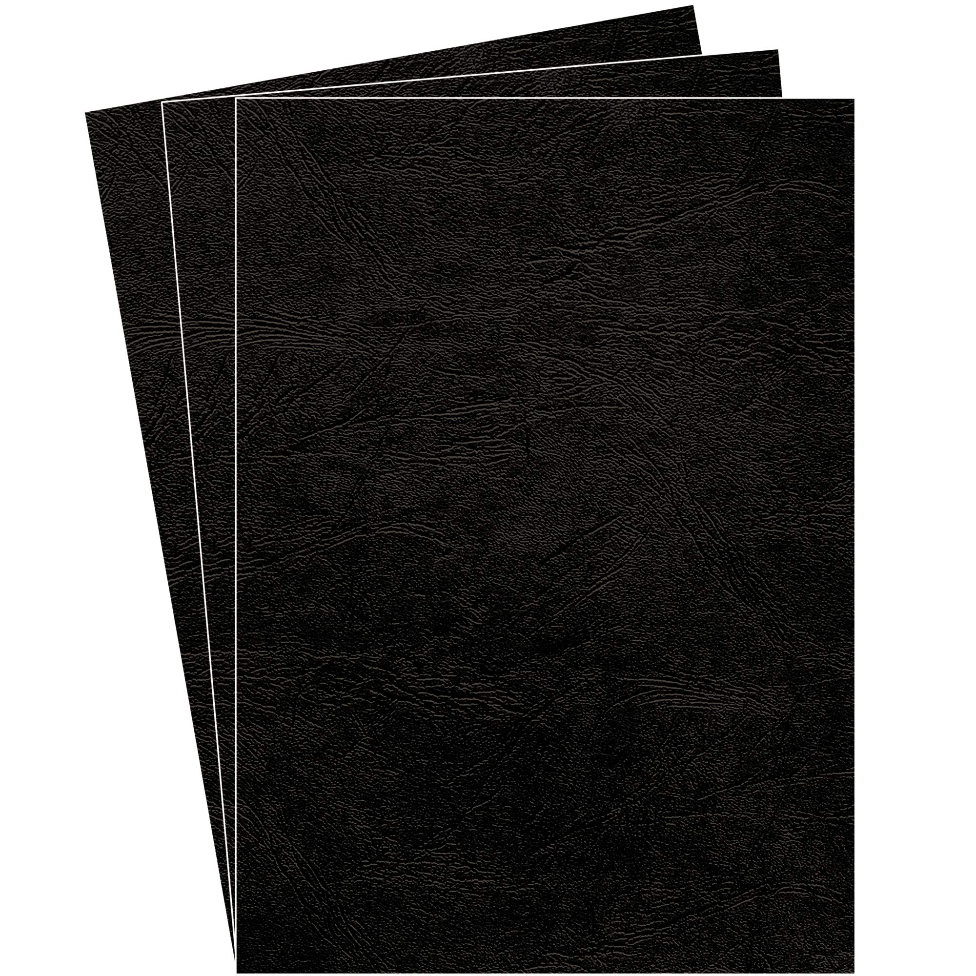 fellowes-couverture-pour-reliure-a4-grain-cuir-250-g-m-pack-de-100 image 1