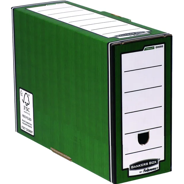 fellowes-banker-box-premium-0006003-bo-tes-d-archives-dos-127-mm-par-10-vert image 1