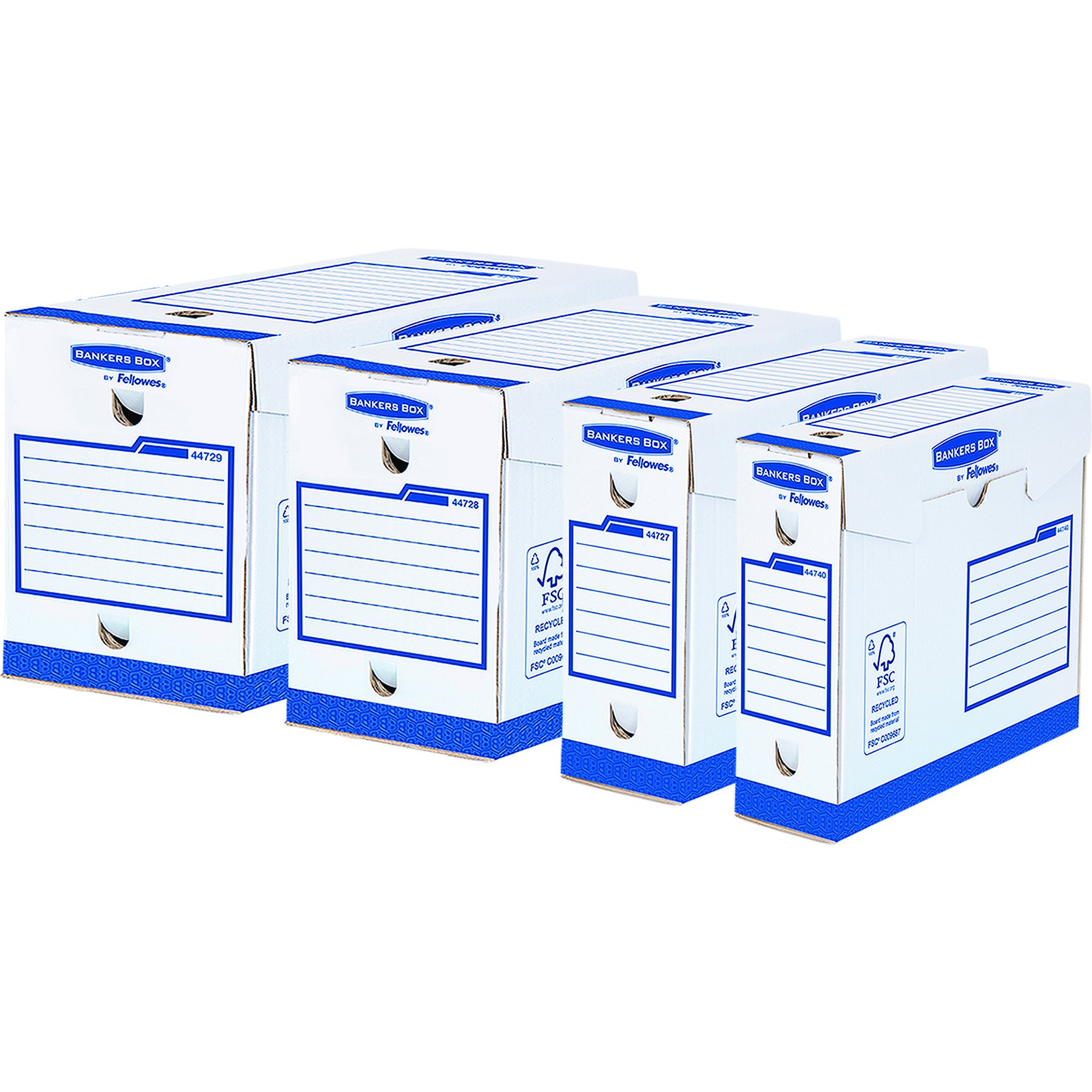 fellowes-bankers-box-basic-bo-te-d-archives-15-cm-a4-bleu-blanc-lot-de-20 image 2