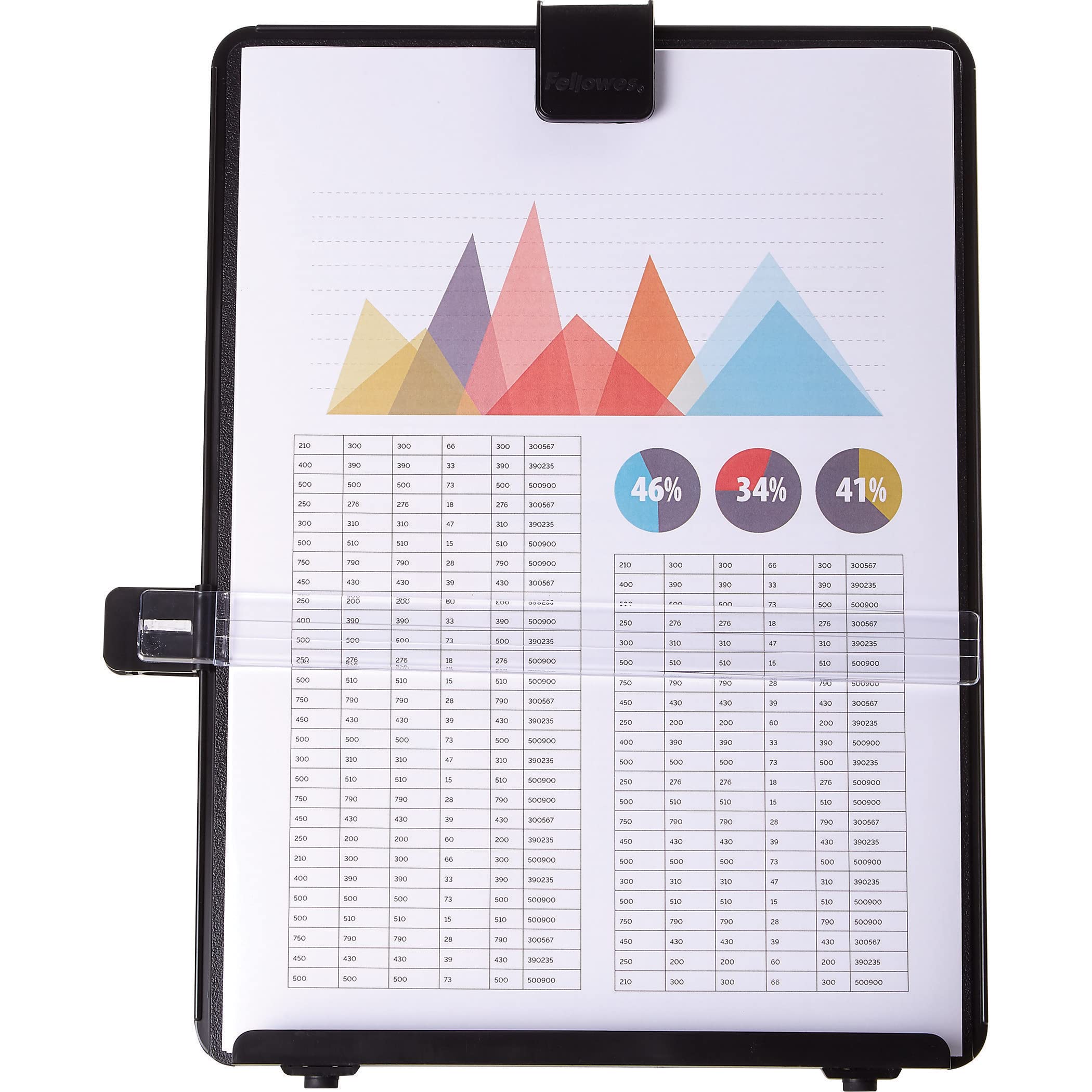 fellowes-porte-copies-chevalet-avec-guide-lignes-et-pince-documents-jusqu-125-fe image 5
