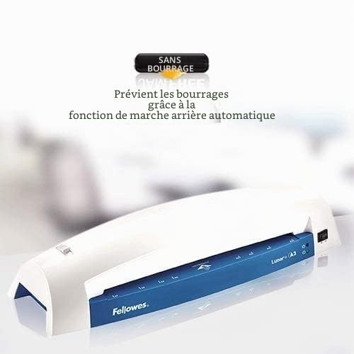 fellowes-lunar-plastifieuse-a3-bleu-80-125-microns-sans-bourrage image 4