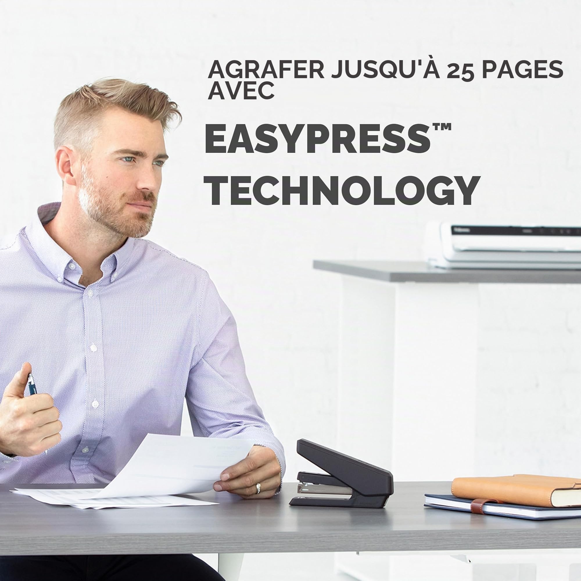 fellowes-lx850-easypress-agrafeuse-pleine-bande-25-feuilles-noir image 6