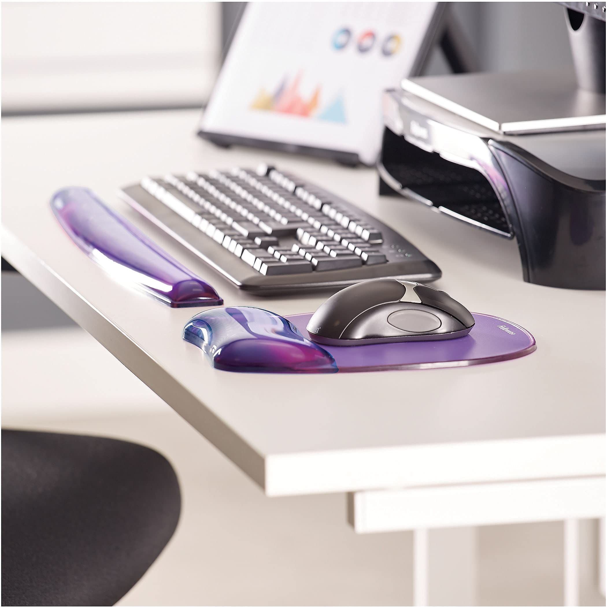 fellowes-repose-poignet-clavier-gel-crystal-violet-48-x-57-cm-91437 image 3