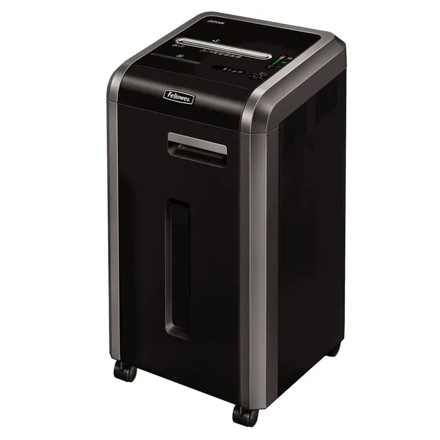 fellowes-powershred-225mi-destructeur-de-documents-microshred-14-feuilles-noir image 1