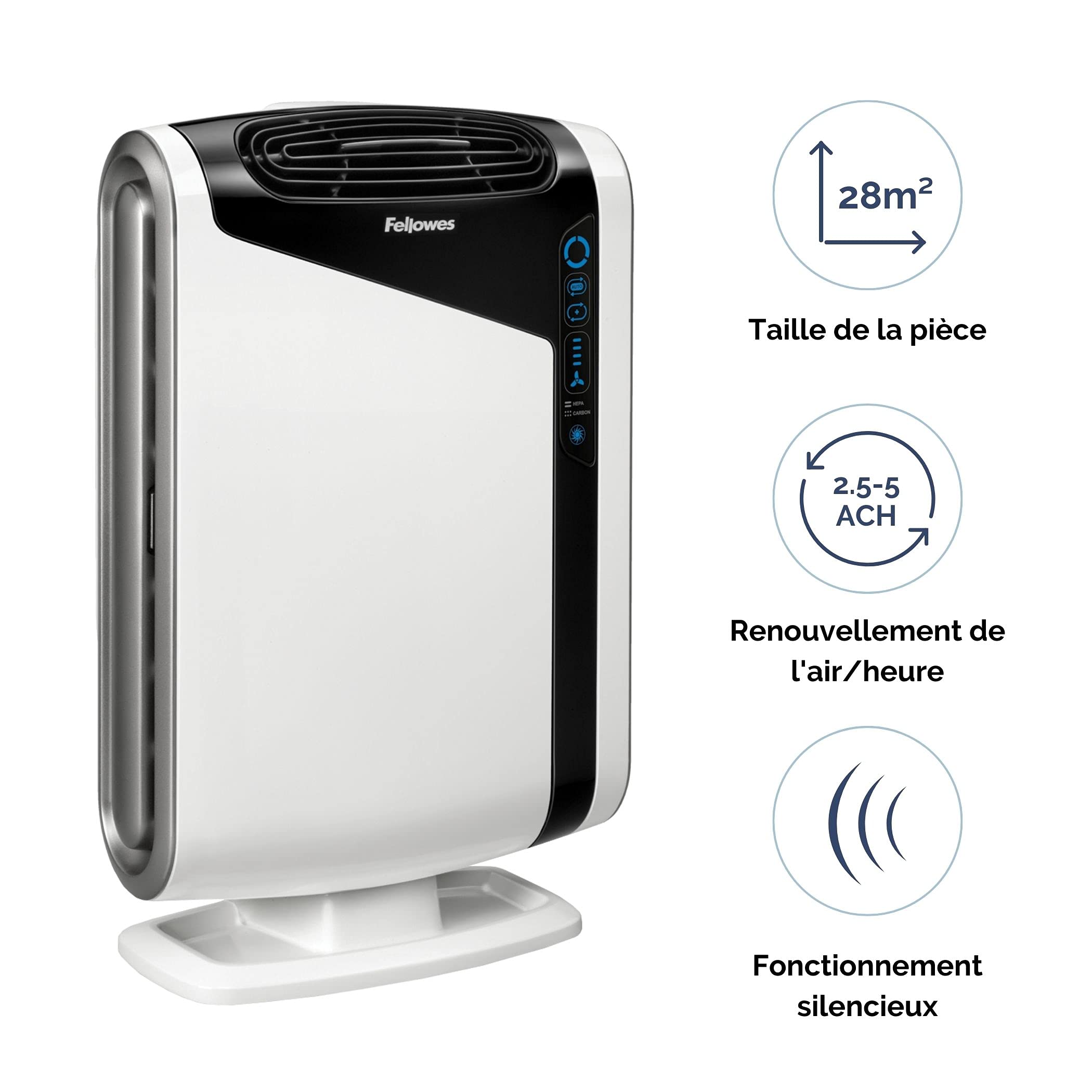 fellowes-aeramax-dx95-purificateur-d-air-hepa-28-m image 3